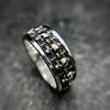 Anillo de Calavera Joyería de Venta Caliente de Wish Transfronterizo para Hombre Rock Gótico Punk Joyería Anillo Regalo para Hombre