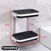 Fornecedor da Fábrica Suporte de Sabonete de Parede para Banheiro Transfronteiriço Que Não Acumula Água, Saboneteira com Drenagem, Porta-Objetos, Porta-Drenagem