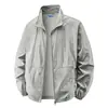 Moda Casual de Verão Roupa de Trabalho Gola Alta Proteção Solar, Confortável, Respirável, Absorvente de Suor, Secagem Rápida, Roupa Impermeável com Proteção Solar