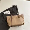 Bolso grande tejido vintage para mujer, nuevo bolso tote de moda coreana otoño 2026, bolso versátil de axila, bolso de hombro