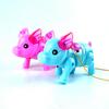 2026 Porco Elétrico de Corrida Mais Vendido Brinquedo de Barraca de Mercado Noturno Venda Quente com Música Coleira Brilhante Andando Porquinho Fofo