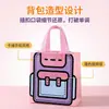 Bolsa Tote Fofa Estilo Ins, Bolsa Surpresa para Presente, Bolsa de TNT para Festa Dopamina, Bolsa para Doces de Halloween