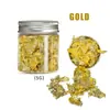 Lámina de Oro Triturada Transfronteriza, Lámina de Plata, Lámina de Cobre, Lámina de Oro Rosa, Artesanías de Barro de Cristal de Resina DIY Embotelladas, Decoración de Estatua de Buda