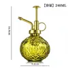 Regadera de vidrio vintage de diamantes Nueva Aspersor para jardín y hogar Rociador de riego a baja presión Florero de riego en spray