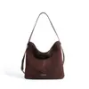 Nueva Bolsa Casual para el Trayecto 2026 para Mujer Elegante Bolso Cubo de Gran Capacidad Bolso Cruzado Simple Retro Moda Estilo Coreano Perezoso