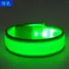 Pulsera Luminosa LED para Concierto Grabada con Velcro Luminoso Pulsera Deportiva LED Accesorio Colorido para Animación
