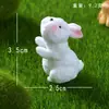 Casa Mágica de Halloween Transfronteriza Figuras de Conejitos Lindos Decoraciones DIY Mini Paisaje de Escritorio Adornos Mini Navidad