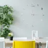 Reloj de pared para sofá simple transfronterizo, reloj de pared silencioso, reloj de pared digital creativo para dormitorio, pegatinas de pared decorativas, reloj al por mayor