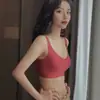 Roupa Íntima Sem Costura Mais Popular do Sudeste Asiático para Mulheres com Seios Pequenos, Push-Up, Sutiã Esportivo Yoga Sem Fio com Suporte Macio