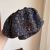 Presilha de Rabo de Cavalo Estilo Ins Coreano Clássico Retrô Estampa de Leopardo Estilo Doce e Cool Presilha de Cabelo Laço Strass Presilha de Tubarão
