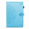 Para Samsung Tab A7Lite T220 T500 funda protectora plana tipo libro con relieve y hebilla P610