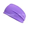 Diademas Deportivas Europeas y Americanas, Bandas para el Sudor de Yoga, Diademas Elásticas de Algodón de Color Sólido para Correr y Fitness para Hombres y Mujeres, Accesorios para el Cabello