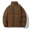 M-8XL tamanhos grandes casaco masculino de inverno com enchimento de algodão jaqueta com enchimento de algodão casaco tendência da moda gola casual pão curto