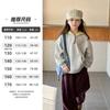 Moletom com Capuz Yojia para Meninas Inverno 2025 Novo Estilo Roupas Infantis Grandes Top com Forro de Lã Espessado Roupas de Inverno Infantis
