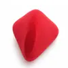 Esponja de maquillaje personalizada con borde biselado, ultra suave, no absorbente, para base y corrector, adecuada para uso tanto húmedo como seco