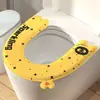 Cubierta Impermeable para Asiento de Inodoro de Eva, Lavable y Adecuada para Todas las Estaciones, Tipo Adhesivo, Anillo Lindo para Asiento de Inodoro para Uso en Casa