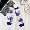 Calcetines de dibujos animados de algodón peinado para niños, bonitos calcetines de tubo medio para mujer, calcetines de moda de dibujos animados, calcetines casuales para hombres y mujeres, venta al por mayor transfronteriza