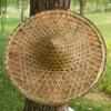 Sombrero de paja campesino sombrero de sol femenino sombrero de cubo tejido de bambú sombrero de playa de viaje rendimiento danza sombrero de cubo del Ejército Rojo masculino