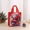 Bolso Bolso de Regalo para Fiesta Bolsa Impermeable para Llevar a Casa Bolsa de Tela No Tejida Navideña Bolsa de Empaque para Dulces Compras al por Mayor