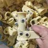 Nova Roda Guia para Irrigação por Gotejamento Suporte para Colocação de Tubos Suporte de Proteção para Tubos Pino de Ferro Polia Polia de Nylon para Irrigação Máquina de Colocação de Lona Roda para Fita de Gotejamento