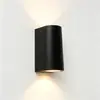 Luminária de Parede LED Transfronteiriça Simples e Dupla para Interior Quarto Mesinha de Cabeceira Varanda Bar Luminária de Parede Moderna Simples Escada Luminária de Parede