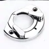 Acessórios para Máquina de Costura Doméstica Antiga Bobbin Cover Bobbin Case Lock Case Huayang Aço Inoxidável Peônia Borboleta