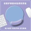 Tapete de Pulso Mouse Pad Combinando Cores Menina Apoio de Pulso Mouse Pad Silicone Espessado Antiderrapante Escritório Computador Homem