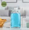 Garrafa de vidro para bebidas, café, leite e chá, 100ml/200ml, inspirada em celebridades da internet; Garrafa pequena de vinho, 0,1kg; Frasco pequeno para cuidados com a saúde, em caixa de presente com tampa.