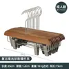 Percha para Ropa de Mujer Tienda de Ropa Percha de Madera para Ropa Venta al por Mayor Percha de Madera Antideslizante con Flocado para Niños Colgador de Ropa de Madera Sólida Estante para Pantalones Retro Almacenamiento de Madera Maciza