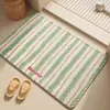 Alfombra de suelo absorbente de baño de moda, felpudo antideslizante para entrada de baño, alfombrilla de suelo de tierra de diatomeas para baño del hogar
