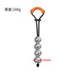C351 Anillo para pene naranja con soporte de peso Ejercitador de pene masculino Durante Entrenador de resistencia Masturbador no vibratorio