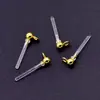 Aretes Transparente Ecológicos Personalizados Accesorios de Joyería DIY Aretes Planos de Resina Tachuelas para Cuidado del Agujero de la Oreja