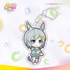 Chaveiro Pingente de Acrílico Cross-Border Uma Musume Pretty Derby Mercadoria de Anime Pingente para Mochila de Estudante