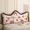 Almohada corona al por mayor cojín de cabecera respaldo grande poner almohada de cama sofá cabecera bolsa suave almohada de cintura para cabecera