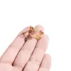 Brincos de Aço Inoxidável em Formato de Gota e Coração com Furos, Brincos Geométricos, Acessórios de Orelha Personalizados DIY, Acessórios de Joias, Atacado Transfronteiriço