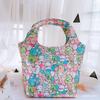 Nova Bolsa Térmica Grande de Lancheira Impermeável com Desenhos Isolamento Térmico Bolsa de Gelo para Conservação de Sorvete Bolsa de Mão Térmica para Saída Piquenique