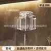 Taza Transparente para Enjuague Bucal Estilo Lujo Ligero, Juego de Vasos para Pareja sin Taladro, Espesada para Uso Estudiantil en Casa, Vaso para Cepillo de Dientes al por Mayor