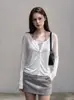 Cardigã de tricô rosa com proteção solar para mulheres, outono estilo coreano elegante fino, peça externa versátil casual estilosa 10779