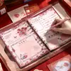 Álbum de Recortes Estético de Alta Calidad con Diseño de Rosa y El Principito, Álbum de Tarjetas de Hojas Sueltas Vintage para Estudiantes de Sexto Grado de Primaria, Soporta Dropshipping