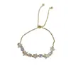 Pulsera de estilo francés de lujo ligero, exquisita, de moda, con circonitas completas, diseño de estrella extraíble, única y elegante con un toque de alta gama, joyería súper brillante