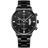 Relojes para Hombre Estilo Calendario Más Vendidos Transfronterizos, Relojes de Cuarzo No Mecánicos Deportivos de Negocios, Venta al por Mayor de Fabricante para Transmisiones en Vivo de Comercio Exterior