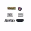 Pegatinas de Tela Adhesivas de Animales de Dibujos Animados, Pegatinas de Velcro Bordadas con Letras Personalizadas, Insignias Tácticas de Moral Hechas a Medida, Pegatinas de Parche Hechas a Medida