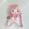 Bolsa de Silicona de Conejito Melody Linda, Múltiples Formas, Tendencia de Moda, Monedero Cruzado Infantil, Venta al por Mayor de Fábrica