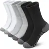 Calcetines de algodón para hombre de talla grande para comercio exterior transfronterizo, calcetines de baloncesto al por mayor, calcetines largos de tubo negros y blancos para hombre de primavera y verano