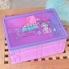 Caixa de armazenamento de cosméticos Little Red Book Blogger com moldura dobrável Gemini Kulomi Yugui Dog Desktop Melody