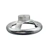 Volante Cromado de Hierro Fundido Agujero de Tornillo de Rosca Interna 3 3.5 4 5 Pulgadas 6 Pulgadas 8 Pulgadas M8 10 12 14 16-M30