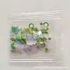 1 Gramo de Piezas Coloridas de Concha Dorada con Forma de Estrella Flor de Ciruelo Mixtas Materiales DIY para Manicura Joyería, Ropa y Accesorios