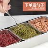 Caja de condimentos de acero inoxidable 304, caja de almacenamiento, caja de condimentos de cocina, caja de retención de muestras, caja de sabor estilo japonés, tarro de condimentos con tapa