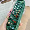 Anillo Abierto Multicolor de Diamantes de Zirconia Completos Más Vendido de Xiaohongshu, Lujo Accesible, Gama Alta, Anillo de Diseño de Nicho Super Brillante
