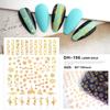 Redanco novos adesivos para nail art com padrão de explosões de rede 3D para DIY com adesivo, decalques de unha atacado DH-196
